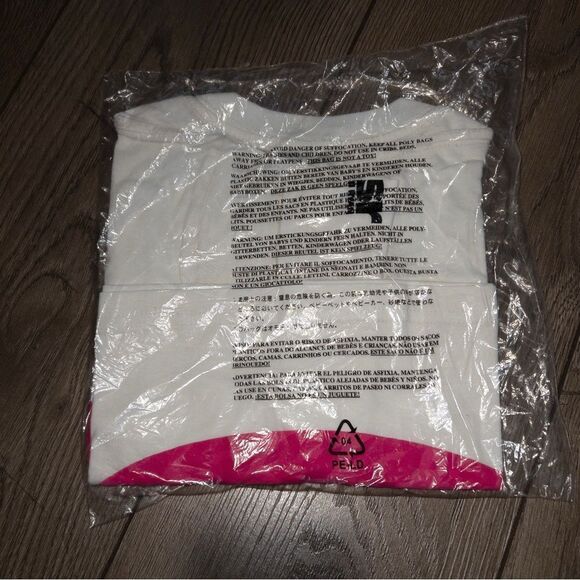 NIP BSR x By Samii Ryan White Sensitive Crop Top T-Shirt Size Small - Picture 4 of 5